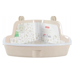 ZOLUX TOALETA KUWETA Z RUSZTEM MAŁA 32cm beżowa